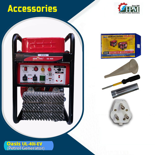 4 KVA Petrol Inverter Generator , Recoil Start,  Model Oasis UL-40i-EV,